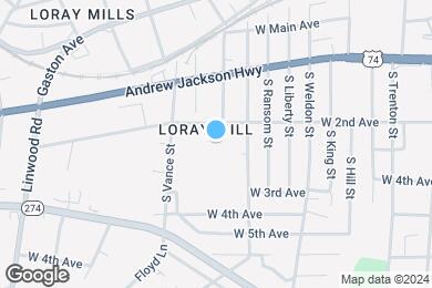 Map image of the property - Loray Mill Lofts