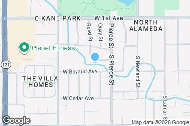 Map image of the property - 6950 W Archer Pl