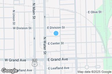 Map image of the property - 327 E Stuart Ave