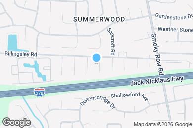 Map image of the property - 7591 Tyjon Cir