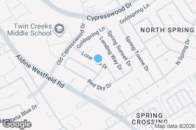 Map image of the property - 24107 Lone Elm Dr