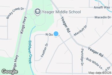 Map image of the property - 4035 N Quail Dr