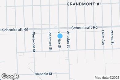 Map image of the property - 13576 Warwick St