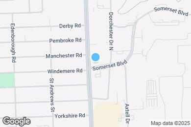 Map image of the property - Somerset Park Apartments