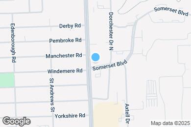 Map image of the property - Somerset Park