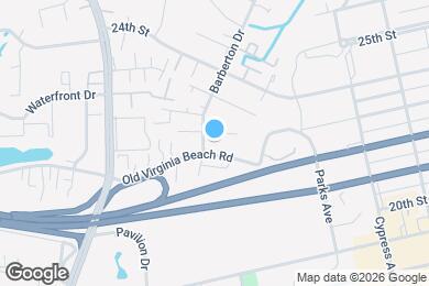 Map image of the property - 500 Barberton Dr