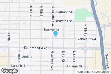 Map image of the property - 626 Vattier St