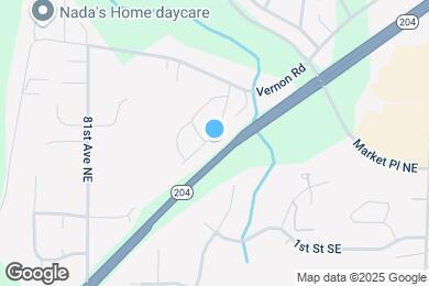Map image of the property - 8410 2nd St NE