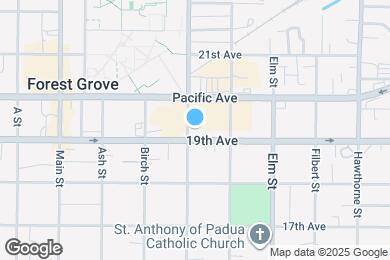 Map image of the property - 1909 Cedar St