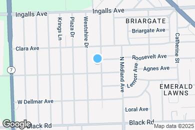 Map image of the property - 1005 Barthelme Ave