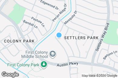Map image of the property - 3211 Mesquite Dr