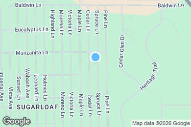 Map image of the property - 336 Spruce Ln