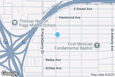 Map image of the property - 2008 S Olive St