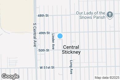 Map image of the property - 4926 S Lotus Ave