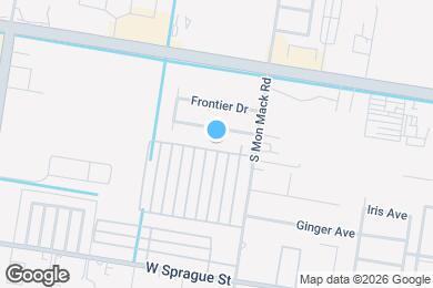 Map image of the property - 3703 W Tinsley Ave