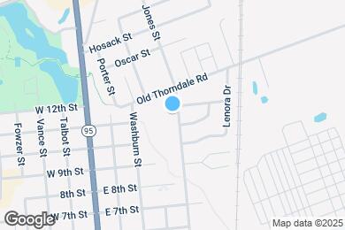 Map image of the property - 1019 Burkett St