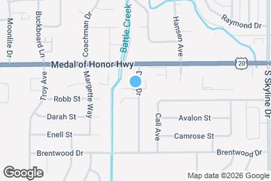 Map image of the property - 238 Dale Dr