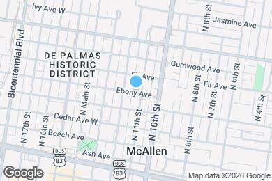 Map image of the property - 503 N 11th St