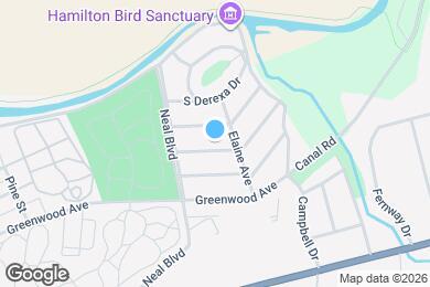 Map image of the property - 1730 Morey Ave