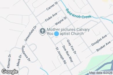 Map image of the property - 3814 Franklin St