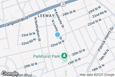 Map image of the property - 2210 N Lexington St
