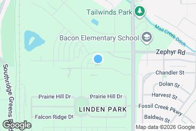 Map image of the property - 1928 Rosen Dr