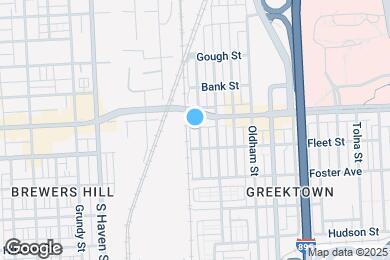 Map image of the property - 514 S Lehigh St