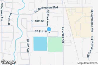 Map image of the property - 1121 SE Clark Ave