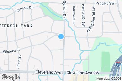 Map image of the property - 2561 Sylvan Rd