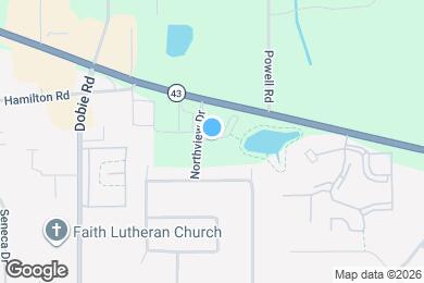 Map image of the property - 1571 W Pond Dr