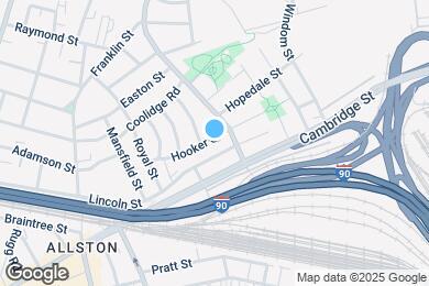 Map image of the property - 61 Hooker St
