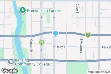 Map image of the property - 832 N Larch St