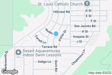 Map image of the property - 37910 Palo Verde Dr