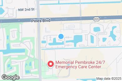 Map image of the property - 8630 SW 3rd St