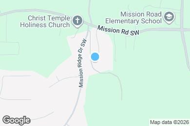 Map image of the property - 36 Hickory Hollow SW