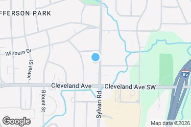 Map image of the property - 2641 Sylvan Rd