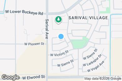 Map image of the property - 16224 W Pioneer St