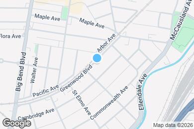 Map image of the property - 3338 Greenwood Blvd