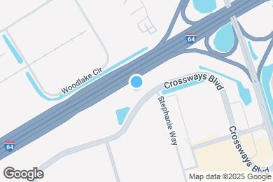 Map image of the property - Furnished Studio-Chesapeake - Crossways Blvd.