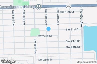 Map image of the property - 4530 SW 21st St