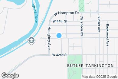 Map image of the property - 819 W 43rd St