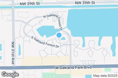 Map image of the property - 2709 S Oakland Forest Dr