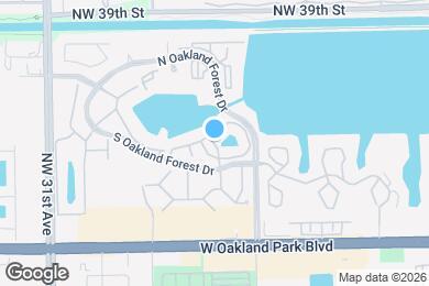 Map image of the property - 2717 S Oakland Forest Dr