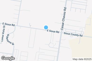 Map image of the property - 1709 E Sioux Rd