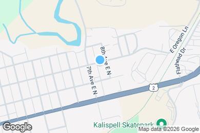 Map image of the property - 744 E Oregon St