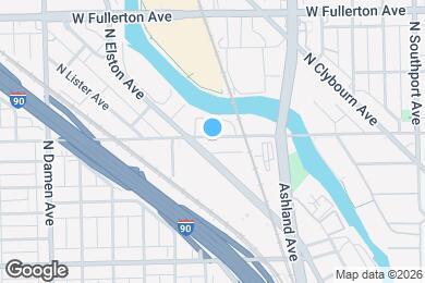 Map image of the property - 1701 W Webster Ave