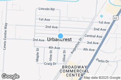 Map image of the property - 3568 3rd Ave