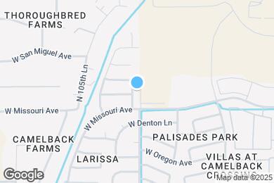 Map image of the property - 5521 N 103rd Dr