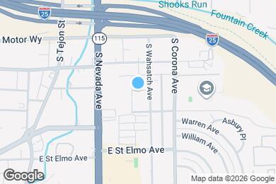 Map image of the property - 325 May Dr