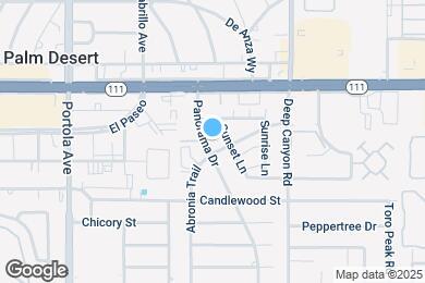 Map image of the property - 45296 Panorama Dr